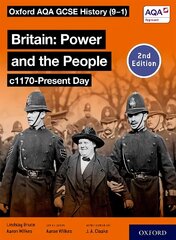 Oxford AQA GCSE History (9-1): Britain: Power and the People c1170-Present Day Student Book Second Edition 2 cena un informācija | Grāmatas pusaudžiem un jauniešiem | 220.lv