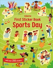 First Sticker Book Sports Day cena un informācija | Grāmatas mazuļiem | 220.lv