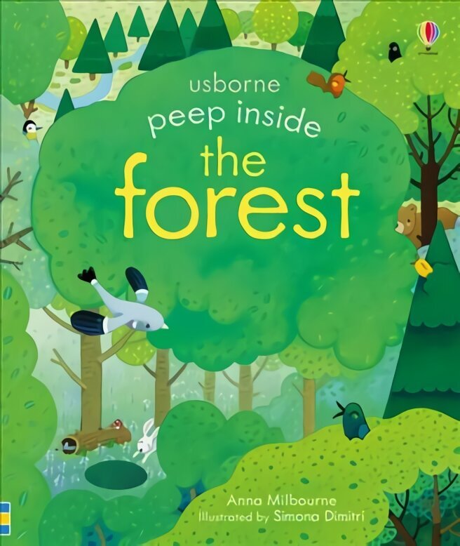 Peep Inside a Forest cena un informācija | Grāmatas mazuļiem | 220.lv