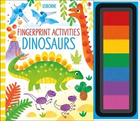 Fingerprint Activities Dinosaurs цена и информация | Книги для малышей | 220.lv