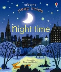 Peep Inside Night-Time cena un informācija | Grāmatas mazuļiem | 220.lv