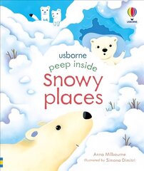 Peep Inside Snowy Places cena un informācija | Grāmatas mazuļiem | 220.lv