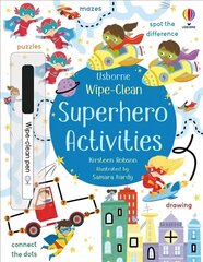 Wipe-Clean Superhero Activities цена и информация | Книги для малышей | 220.lv