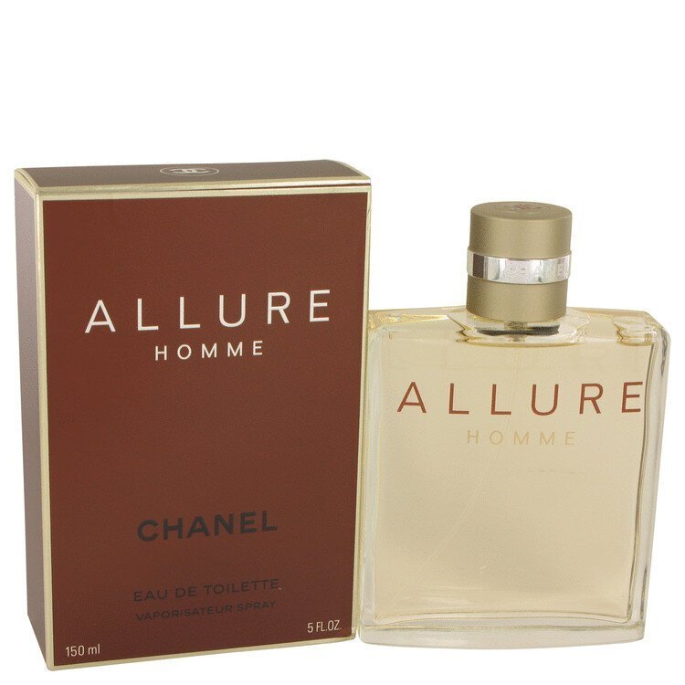 Tualetes ūdens Chanel Allure Homme - Eau de Toilette Spray 150 ml цена и информация | Vīriešu smaržas | 220.lv