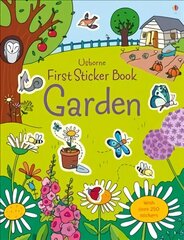 First Sticker Book Garden цена и информация | Книги для малышей | 220.lv