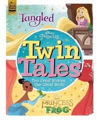 Disney Princess: Twin Tales: Tangled / The Princess & The Frog cena un informācija | Grāmatas mazuļiem | 220.lv