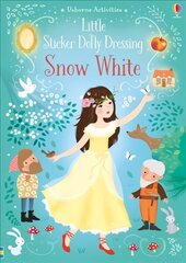 Little Sticker Dolly Dressing Snow White cena un informācija | Grāmatas mazuļiem | 220.lv