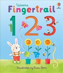 Fingertrail 123 UK 2021 cena un informācija | Grāmatas mazuļiem | 220.lv