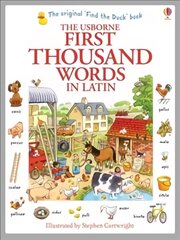 First Thousand Words in Latin цена и информация | Книги для малышей | 220.lv