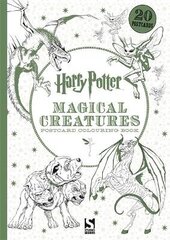 Harry Potter Magical Creatures Postcard Colouring Book: 20 postcards to colour cena un informācija | Grāmatas mazuļiem | 220.lv