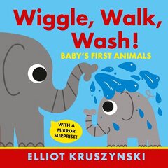 Wiggle, Walk, Wash! Baby's First Animals цена и информация | Книги для малышей | 220.lv