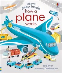 Peep Inside How a Plane Works cena un informācija | Grāmatas mazuļiem | 220.lv