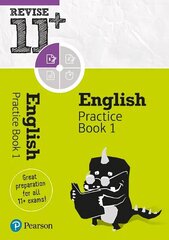 Pearson REVISE 11plus English Practice Book 1: for home learning, 2022 and 2023 assessments and exams цена и информация | Книги для подростков и молодежи | 220.lv