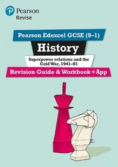 Pearson REVISE Edexcel GCSE (9-1) History Superpower relations and the Cold   War Revision Guide and Workbook plus App: for home learning, 2022 and 2023 assessments and exams цена и информация | Книги для подростков и молодежи | 220.lv
