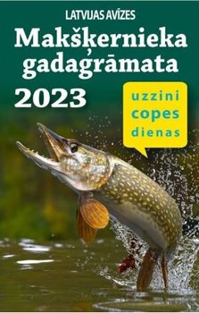 Makšķernieka Gadagrāmata 2023 cena un informācija | Kalendāri, piezīmju grāmatas | 220.lv