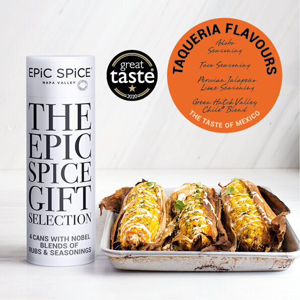 Epic Spice Taqueria Flavours - The taste of Mexico, AAA kategorijos prieskonių dovanų rinkinys, 4x 75g cena un informācija | Garšvielas, garšvielu komplekti | 220.lv