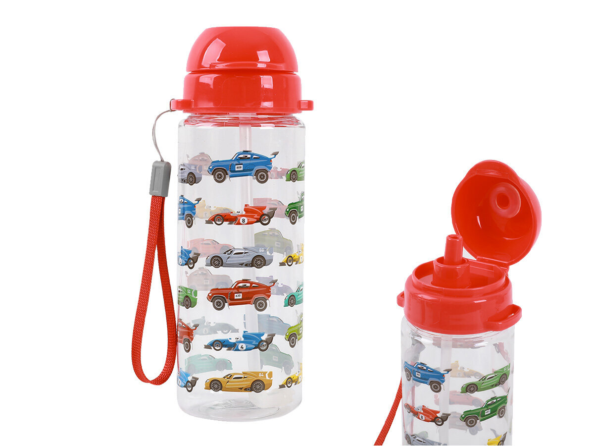 Bērnu pudele Itotal Cars, 400ml cena un informācija | Ūdens pudeles | 220.lv