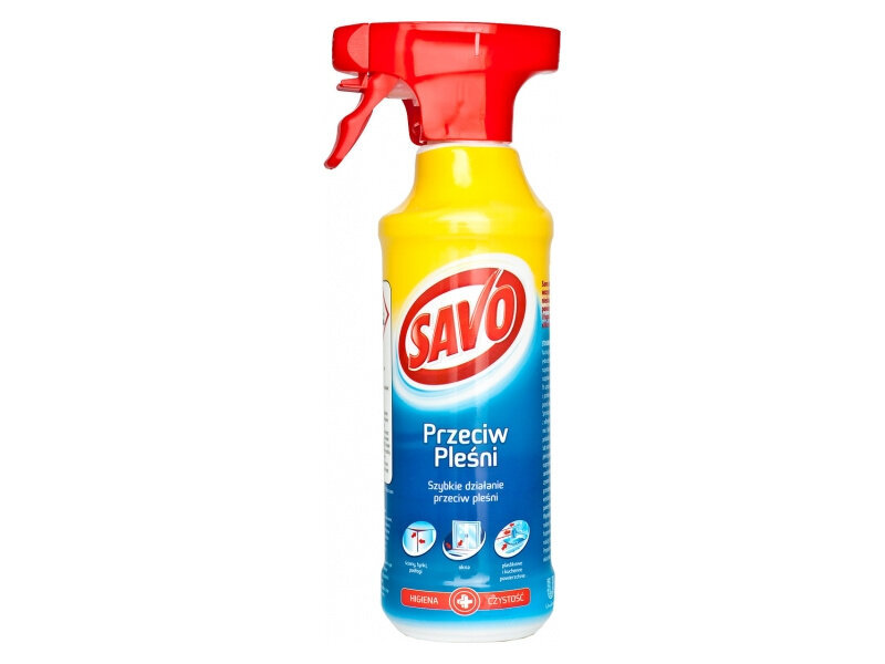 Līdzeklis pret pelējumu un sēnīti SAVO 500 ml. cena un informācija | Tīrīšanas līdzekļi | 220.lv