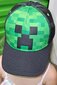 Cepurīte ar knābi Minecraft Creeper 58 cm. cena un informācija | Cepures, cimdi, šalles zēniem | 220.lv