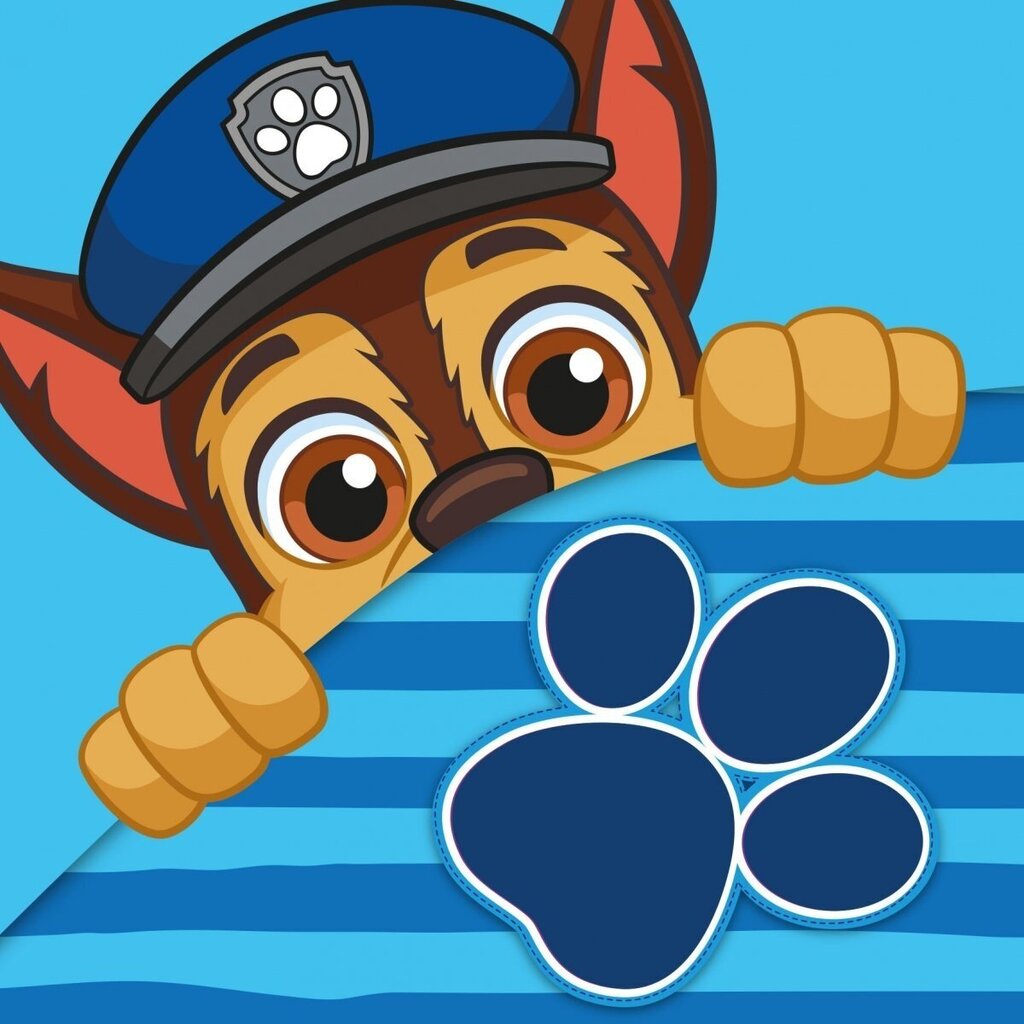 Kokvilnas dvielis Paw Patrol 30 x 30 cm cena un informācija | Dvieļi | 220.lv