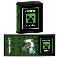 Бумажник Minecraft Creeper цена и информация | Аксессуары для детей  | 220.lv