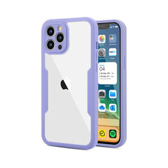 360 apvalks priekš iPhone 12 (6,1″) – Violets cena un informācija | Telefonu vāciņi, maciņi | 220.lv