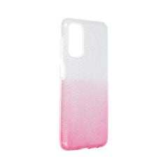 Чехол Sparkle для Samsung Galaxy A13 5G (6,5″) — Clear / Розовый цена и информация | Чехлы для телефонов | 220.lv