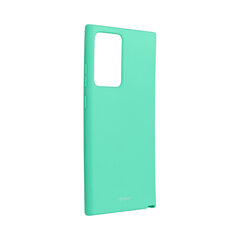 ROAR Colorful Jelly apvalks priekš Samsung Galaxy Note20 Ultra (6,9″) – Piparmētra cena un informācija | Telefonu vāciņi, maciņi | 220.lv