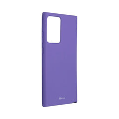 ROAR Colorful Jelly apvalks priekš Samsung Galaxy Note20 Ultra (6,9″) – Violets cena un informācija | Telefonu vāciņi, maciņi | 220.lv