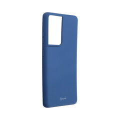 ROAR Colorful Jelly apvalks priekš Samsung Galaxy S21 Ultra (6,8″) – Zils cena un informācija | Telefonu vāciņi, maciņi | 220.lv