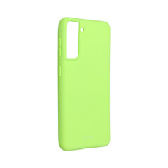 ROAR Colorful Jelly apvalks priekš Samsung Galaxy S21+ (6,7″) – Lime cena un informācija | Telefonu vāciņi, maciņi | 220.lv