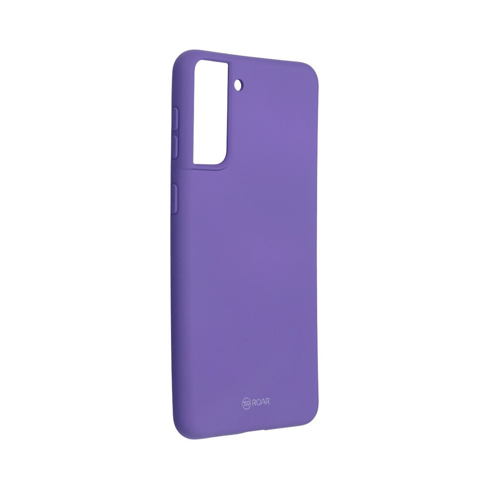 ROAR Colorful Jelly apvalks priekš Samsung Galaxy S21+ (6,7″) – Violets cena un informācija | Telefonu vāciņi, maciņi | 220.lv