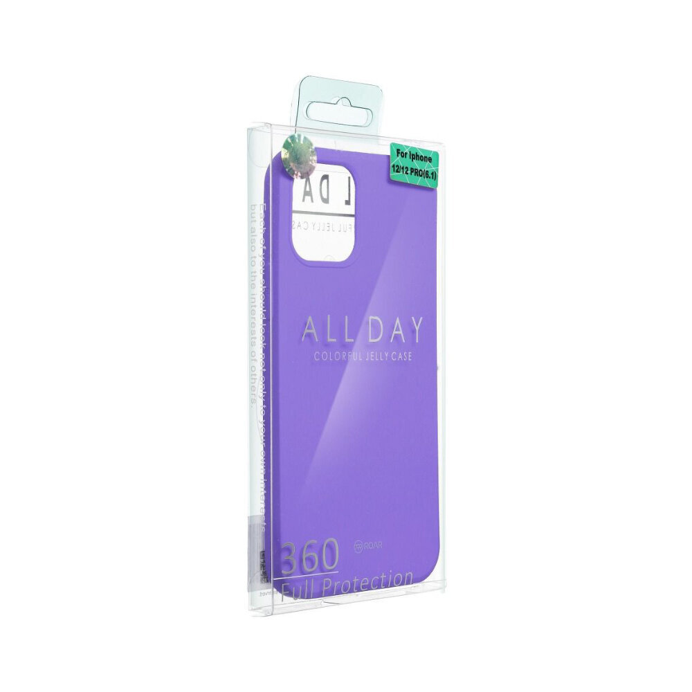 ROAR Colorful Jelly apvalks priekš Samsung Galaxy S21 (6,2″) – Violets цена и информация | Telefonu vāciņi, maciņi | 220.lv