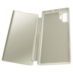 Чехол Mirror Flip для Samsung Galaxy S20 Ultra — Серебряный цена и информация | Чехлы для телефонов | 220.lv