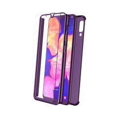 Чехол 360° + Защитное стекло для Samsung Galaxy S20 Plus (6,7″) — Фиолетовый цена и информация | Чехлы для телефонов | 220.lv