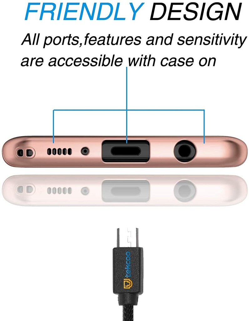 Samsung Galaxy S20 Plus (6,7″) 360° Apvalks + Aizsargstikls – Rozā zelts cena un informācija | Telefonu vāciņi, maciņi | 220.lv