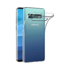 Caurspīdīgs apvalks Ultra Slim 0,5mm priekš Samsung Galaxy S10 5G (6,7″) cena un informācija | Telefonu vāciņi, maciņi | 220.lv