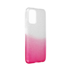 Чехол Sparkle для Xiaomi Redmi Note 10 / 10S (6,43”) — Clear / Розовый цена и информация | Чехлы для телефонов | 220.lv