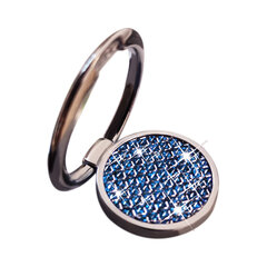 Universāls pirkstu turētājs Glitter Ring – Gaiši zils cena un informācija | Auto turētāji | 220.lv