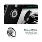 Universāls pirkstu turētājs Diamond Ring – Melns cena un informācija | Auto turētāji | 220.lv