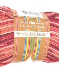 Пряжа для вязания Alize Pure Wool Cashmira 100 г, цвет 50710 цена и информация | Принадлежности для вязания | 220.lv