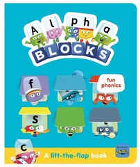 Alphablocks Fun Phonics: A Lift-the-Flap Book cena un informācija | Grāmatas mazuļiem | 220.lv