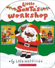 Little Santa's Workshop (A Good Vibes Book) (BB) cena un informācija | Grāmatas mazuļiem | 220.lv