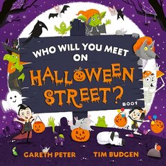 Who Will You Meet on Halloween Street cena un informācija | Grāmatas mazuļiem | 220.lv