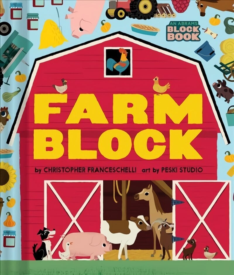 Farmblock (An Abrams Block Book) цена и информация | Grāmatas mazuļiem | 220.lv