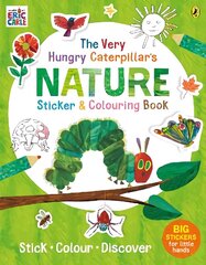 Very Hungry Caterpillar's Nature Sticker and Colouring Book cena un informācija | Grāmatas mazuļiem | 220.lv