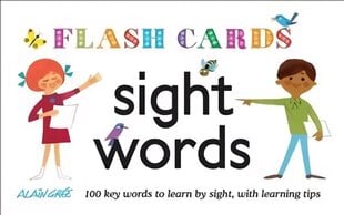 Sight Words - Flash Cards - 100 key words to learn by sight, with learning tips: 100 Key Words to Learn by Sight, with Learning Tips цена и информация | Книги для малышей | 220.lv