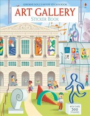 Art Gallery Sticker Book cena un informācija | Grāmatas mazuļiem | 220.lv