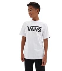 Детская футболка Vans Classic VN000IVF*YB2, белая/черная 757969006276 цена и информация | Рубашки для мальчиков | 220.lv