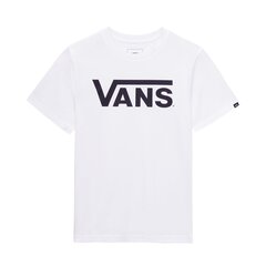 Детская футболка Vans Classic VN000IVF*YB2, белая/черная 757969006276 цена и информация | Рубашки для мальчиков | 220.lv